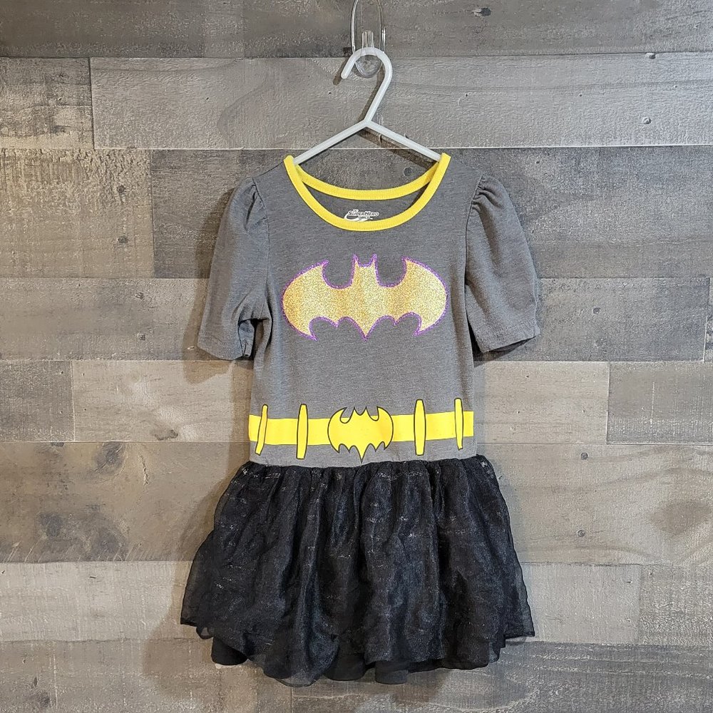 DC Superhero Girls Batman/Batgirl Dress - Size 5T